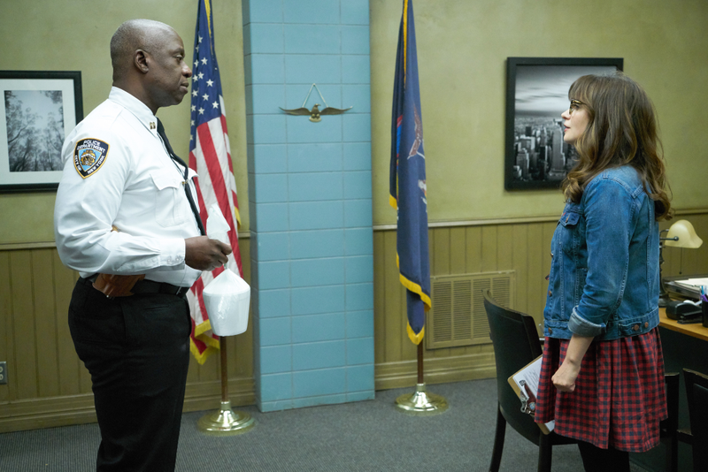 Andre Braugher and Zooey Deschanel in New Girl (Photo: Adam Taylor/Fox)